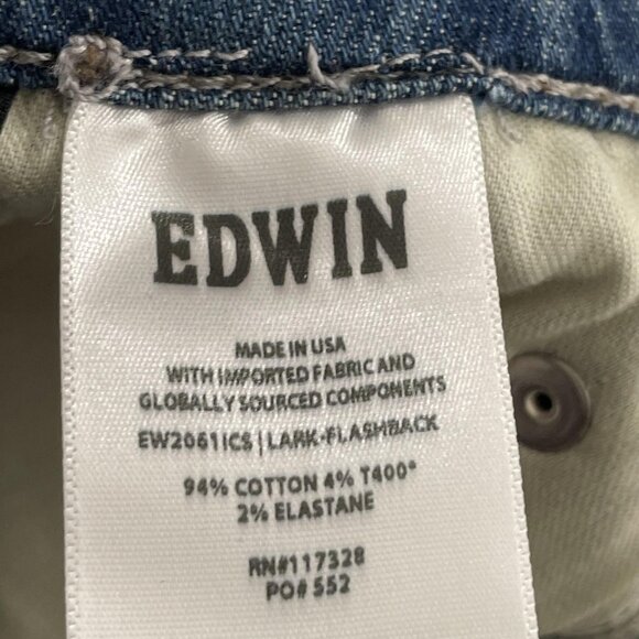 Edwin Women's Blue Boot Cut Jeans - Picture 11 of 15